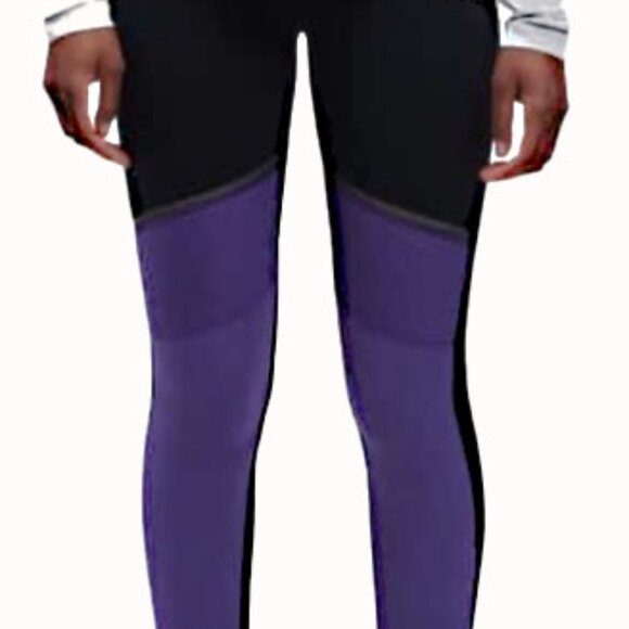 ON CLOUD Running Tights/Leggings Size Small- Color Purple & Black - Picture 4 of 8